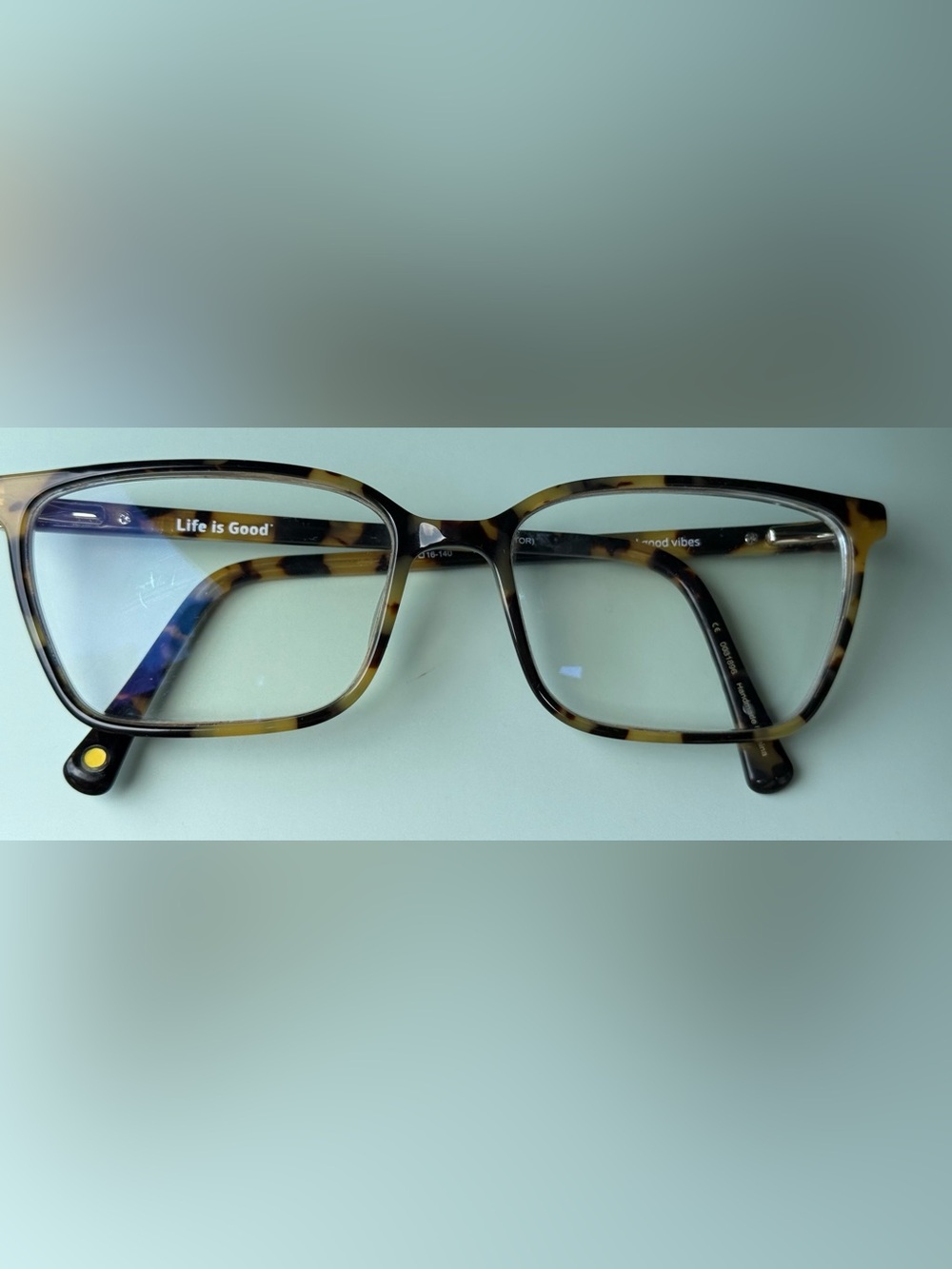 Life is Good Taylor Tortoise Eyeglass Frames 54-16-140